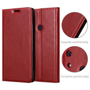 Honor 8A lommebokdeksel case (rød)