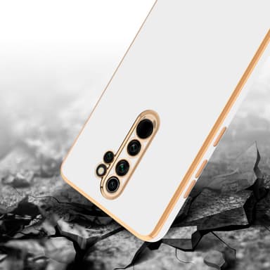 Xiaomi RedMi NOTE 8 PRO silikondeksel case (hvit)