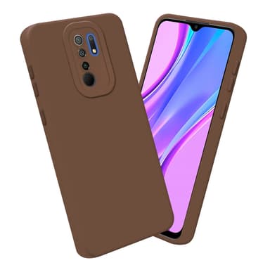 Xiaomi RedMi 9 Deksel case (brun)