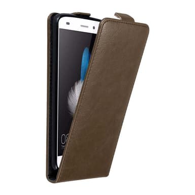 Huawei P8 LITE 2015 deksel flip cover (brun)
