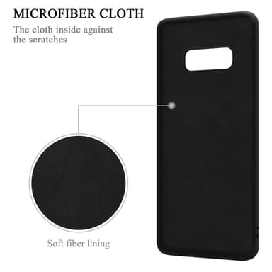 Deksel Samsung Galaxy S10e Ring Case (svart)
