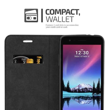 LG K4 2017 lommebokdeksel case (brun)