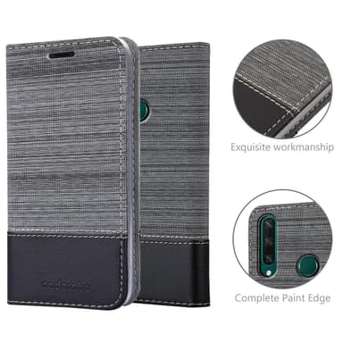 Huawei Y6P lommebokdeksel etui (grå)