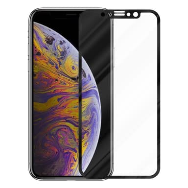 iPhone XS MAX Skjermbeskytter Skärmskydd (svart)