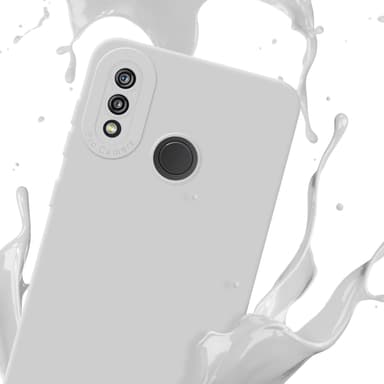 Huawei P20 LITE 2018 / NOVA 3E Deksel case (hvit)