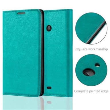 Nokia Lumia 540 lommebokdeksel case (turkis)