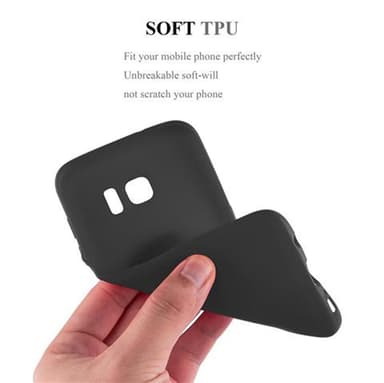Deksel Samsung Galaxy S7 EDGE case (svart)