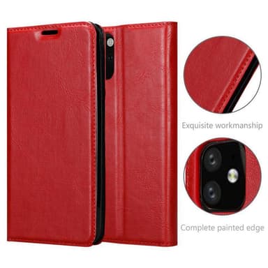 iPhone 11 lommebokdeksel case (rød)