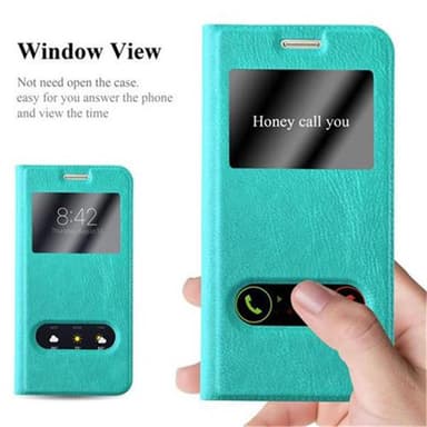 Samsung Galaxy S7 lommebokdeksel cover (turkis)