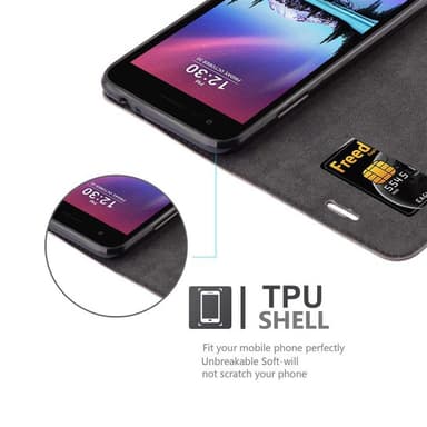 LG K4 2017 lommebokdeksel case (brun)