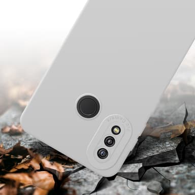 Huawei P20 LITE 2018 / NOVA 3E Deksel case (hvit)