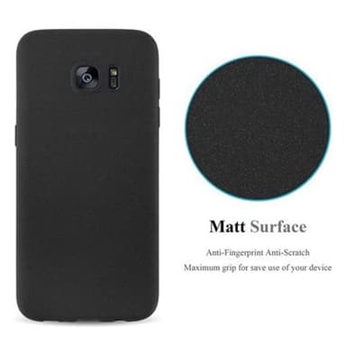 Deksel Samsung Galaxy S7 EDGE case (svart)