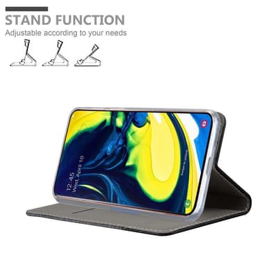 Samsung Galaxy A80 / A90 4G lommebokdeksel etui (grå)