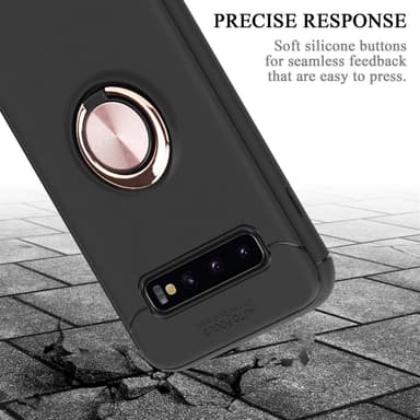 Samsung Galaxy S10 4G silikondeksel cover (svart)