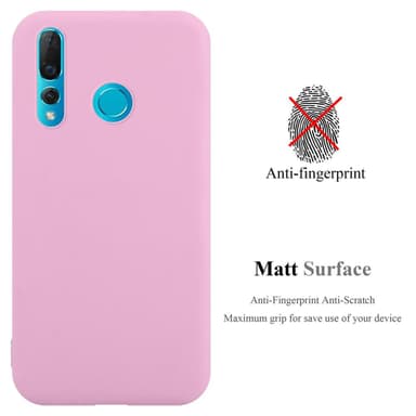 Deksel Huawei NOVA 4 Silikon cover (rosa)