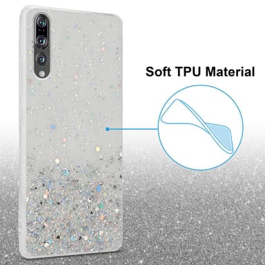 Huawei P20 PRO / P20 PLUS Silikondeksel Glitter
