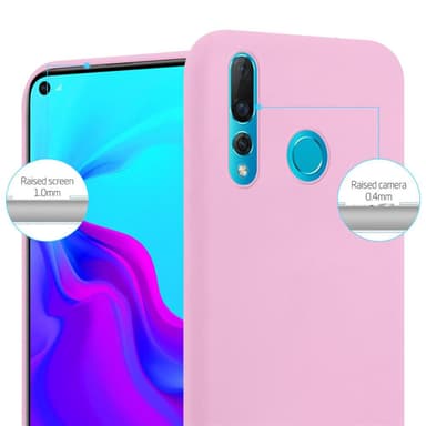 Deksel Huawei NOVA 4 Silikon cover (rosa)