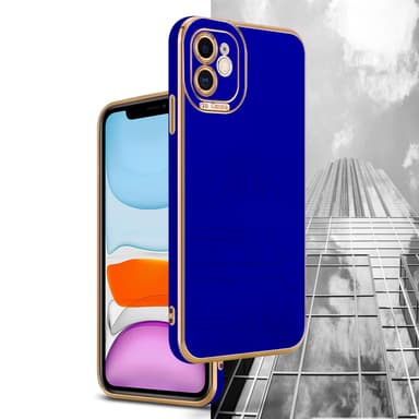 iPhone 11 silikondeksel cover (blå)