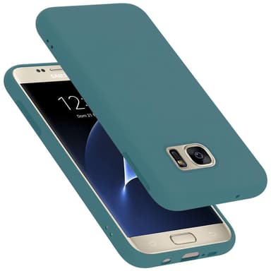 Samsung Galaxy S7 silikondeksel case (grønn)