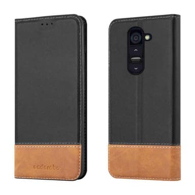 LG G2 Deksel Case Cover (svart)