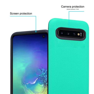 Samsung Galaxy S10 4G Deksel Case Cover (turkis)