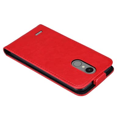 LG K8 2017 deksel flip cover (rød)