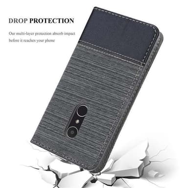 Alcatel 3 2018 lommebokdeksel etui (grå)