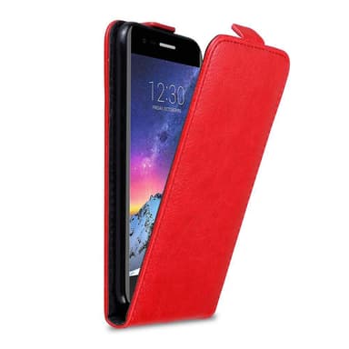 LG K8 2017 deksel flip cover (rød)