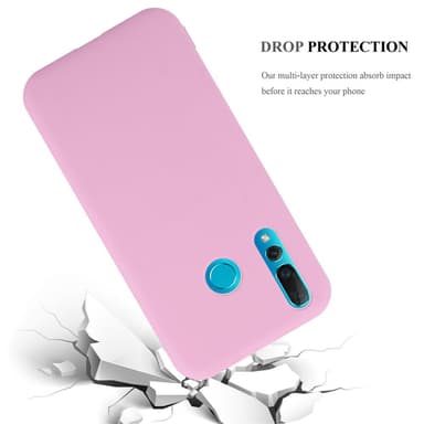 Deksel Huawei NOVA 4 Silikon cover (rosa)