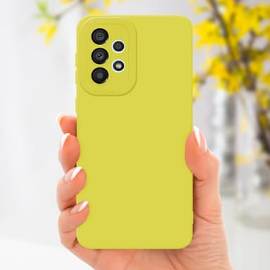 Samsung Galaxy A72 4G / 5G Deksel case (gul)