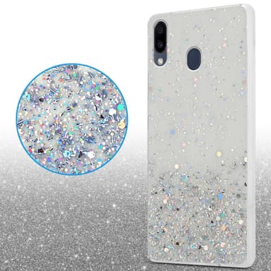 Samsung Galaxy M20 Silikondeksel Glitter