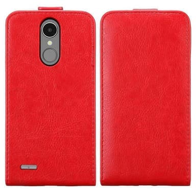 LG K8 2017 deksel flip cover (rød)