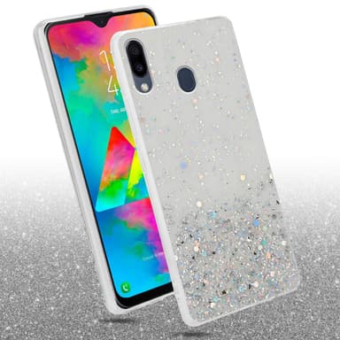 Samsung Galaxy M20 Silikondeksel Glitter
