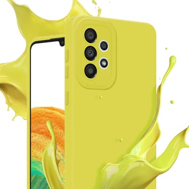 Samsung Galaxy A72 4G / 5G Deksel case (gul)