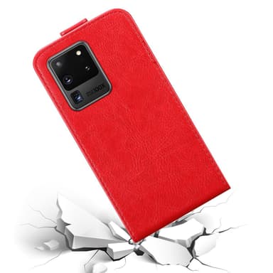 Samsung Galaxy S20 ULTRA deksel flip cover (rød)