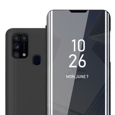 Samsung Galaxy M31 lommebokdeksel etui (svart)