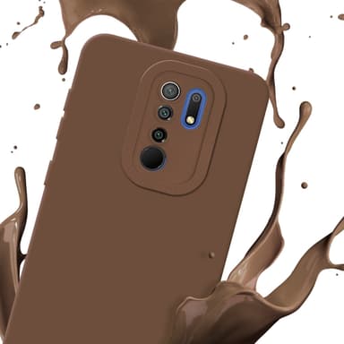 Xiaomi RedMi 9 Deksel case (brun)