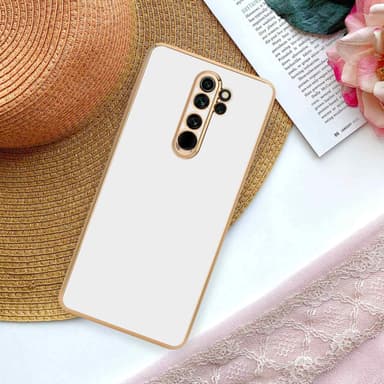 Xiaomi RedMi NOTE 8 PRO silikondeksel case (hvit)