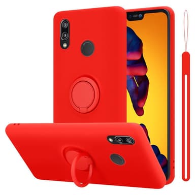 Deksel Huawei P20 LITE 2018 / NOVA 3E Ring Case (rød)