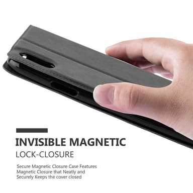 iPhone XS MAX lommebokdeksel cover (svart)