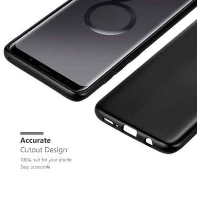 Deksel Samsung Galaxy S9 PLUS Case Cover (svart)