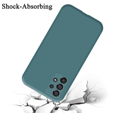Samsung Galaxy A73 5G silikondeksel case (grønn)