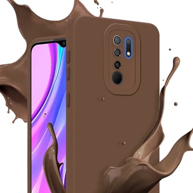 Xiaomi RedMi 9 Deksel case (brun)