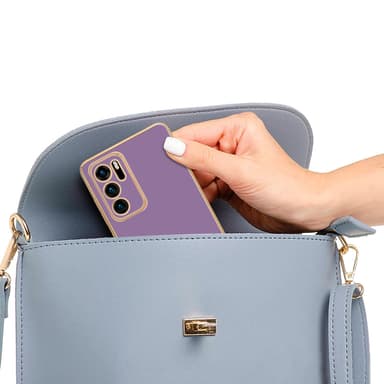 Huawei P40 silikondeksel case (lilla)