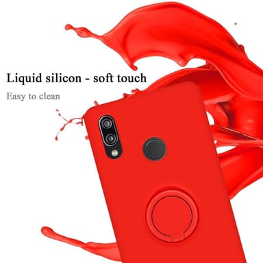 Deksel Huawei P20 LITE 2018 / NOVA 3E Ring Case (rød)