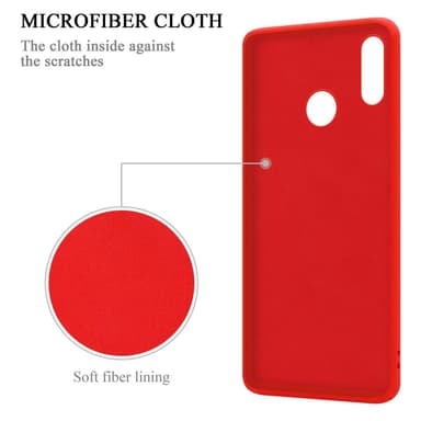 Deksel Huawei P20 LITE 2018 / NOVA 3E Ring Case (rød)