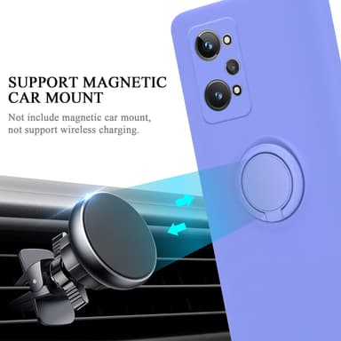 Deksel Realme GT 2 / GT Neo 2 Ring Case (lilla)