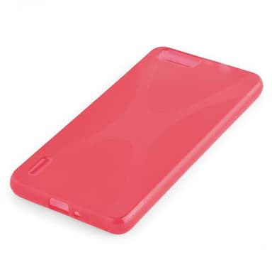 Honor 6 PLUS Deksel Case Cover (rød)
