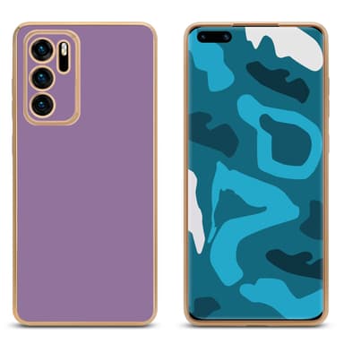Huawei P40 silikondeksel case (lilla)