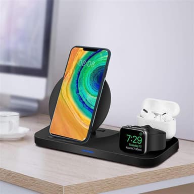 Huawei MATE 30 PRO lommebokdeksel etui (blå)